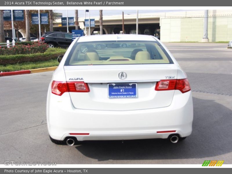 Bellanova White Pearl / Parchment 2014 Acura TSX Technology Sedan