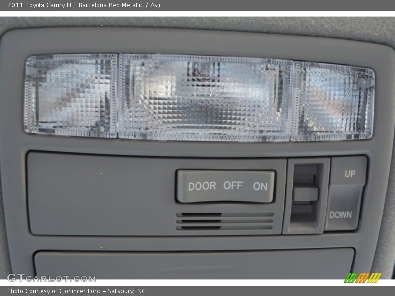 Barcelona Red Metallic / Ash 2011 Toyota Camry LE