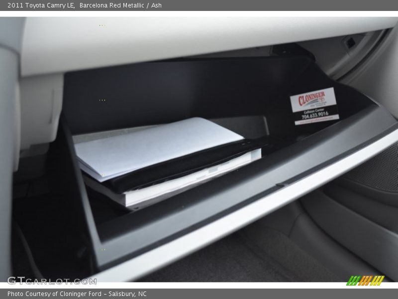 Barcelona Red Metallic / Ash 2011 Toyota Camry LE