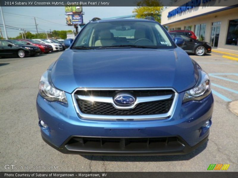 Quartz Blue Pearl / Ivory 2014 Subaru XV Crosstrek Hybrid