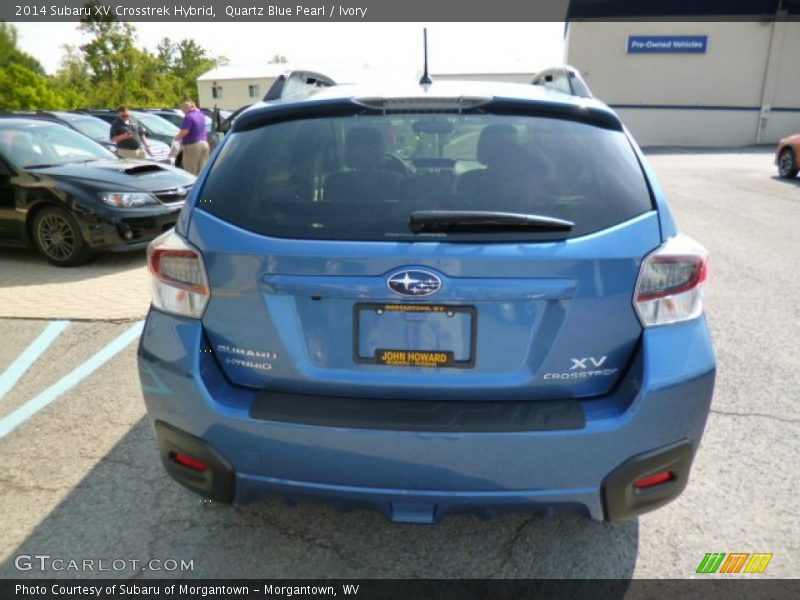 Quartz Blue Pearl / Ivory 2014 Subaru XV Crosstrek Hybrid