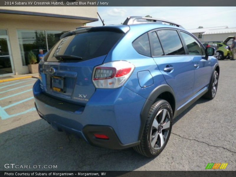 Quartz Blue Pearl / Ivory 2014 Subaru XV Crosstrek Hybrid