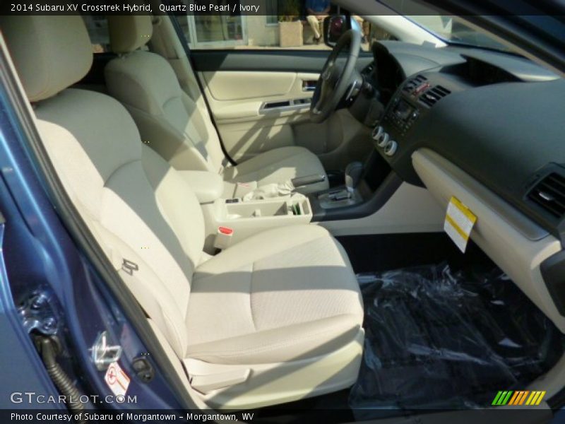 Quartz Blue Pearl / Ivory 2014 Subaru XV Crosstrek Hybrid
