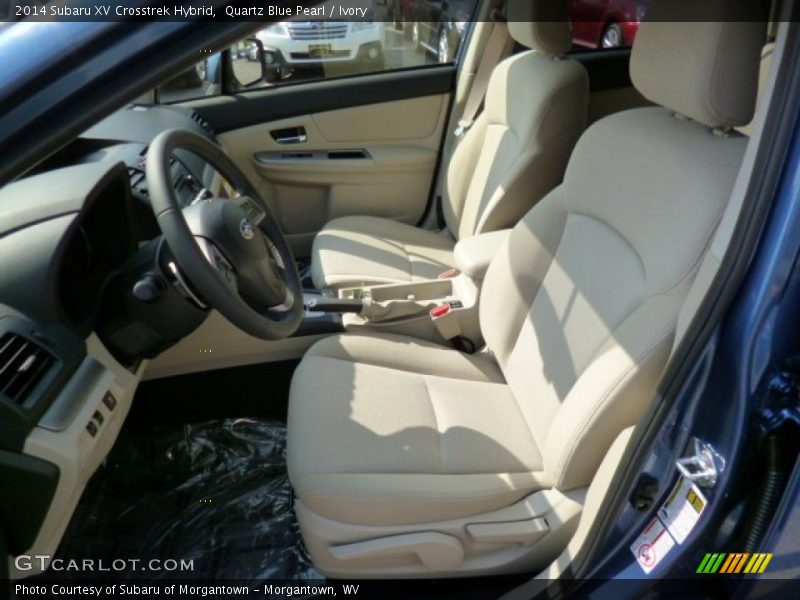 Quartz Blue Pearl / Ivory 2014 Subaru XV Crosstrek Hybrid