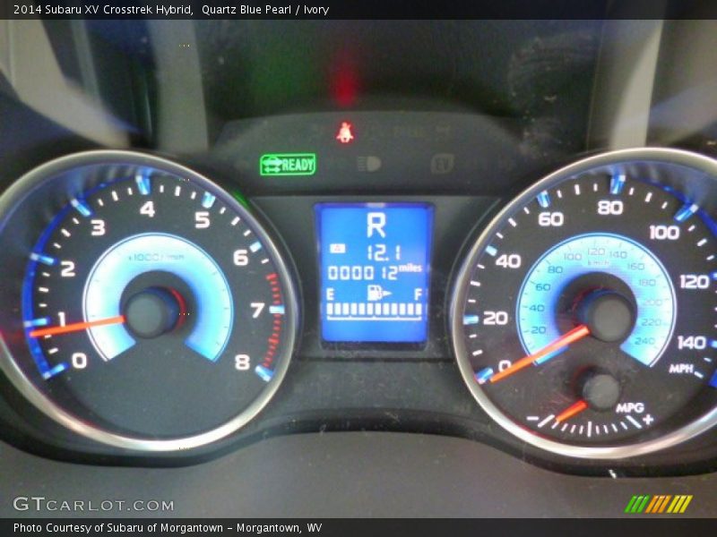 Quartz Blue Pearl / Ivory 2014 Subaru XV Crosstrek Hybrid