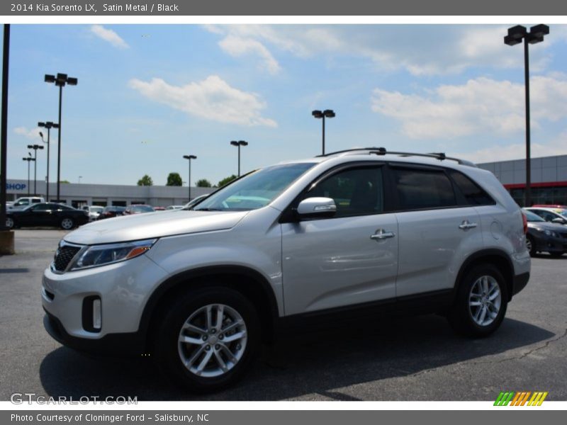 Satin Metal / Black 2014 Kia Sorento LX