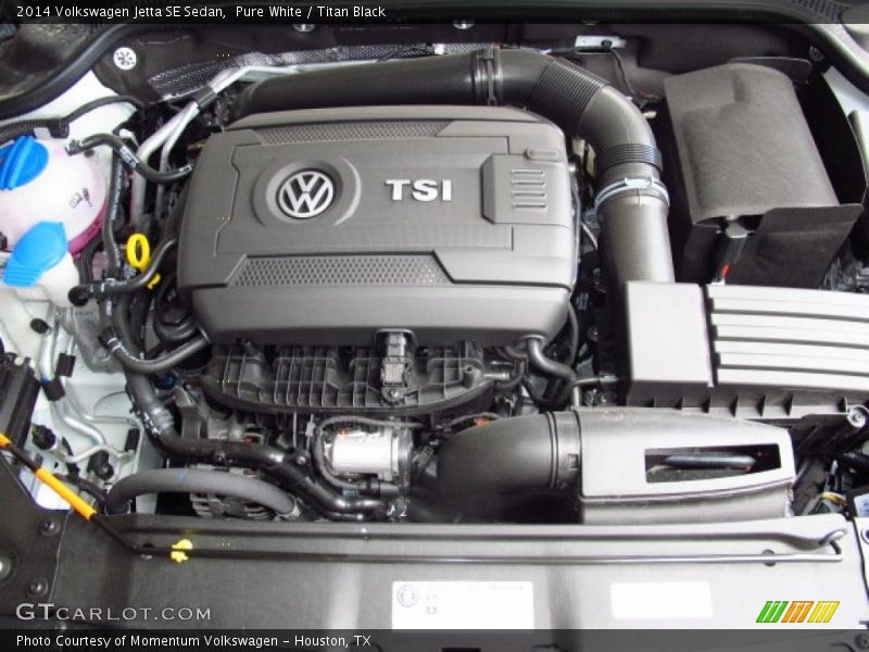 Pure White / Titan Black 2014 Volkswagen Jetta SE Sedan