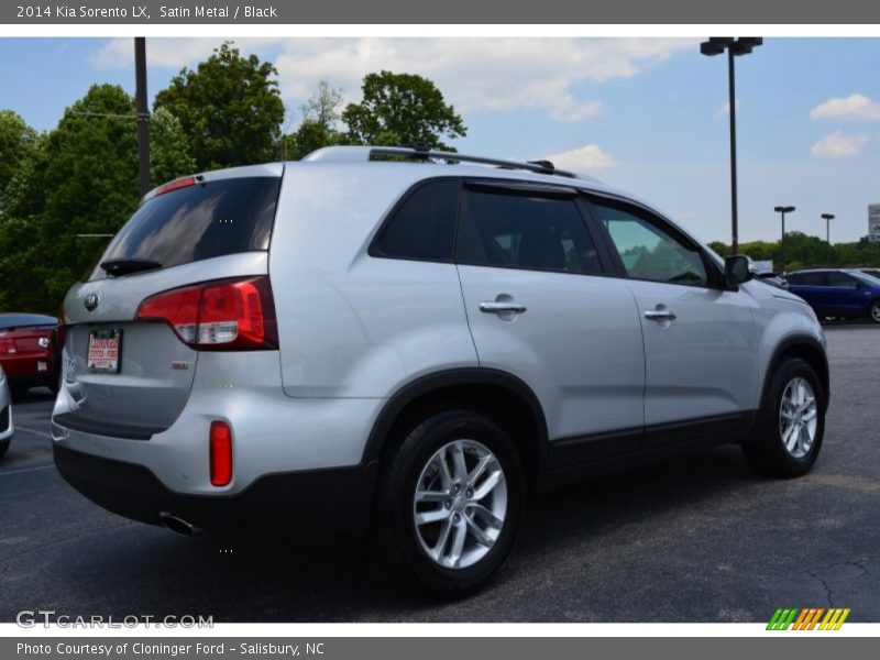 Satin Metal / Black 2014 Kia Sorento LX
