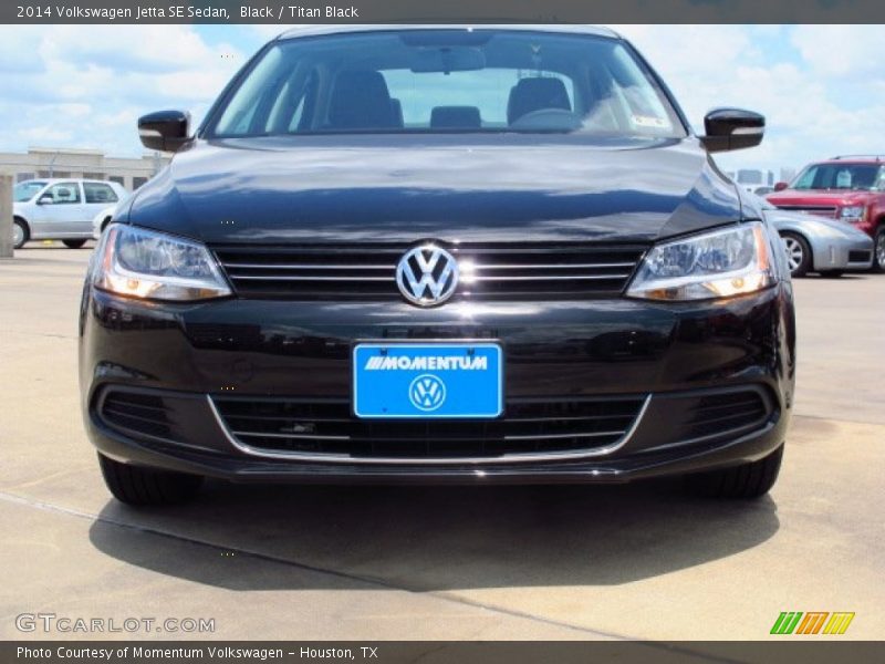 Black / Titan Black 2014 Volkswagen Jetta SE Sedan