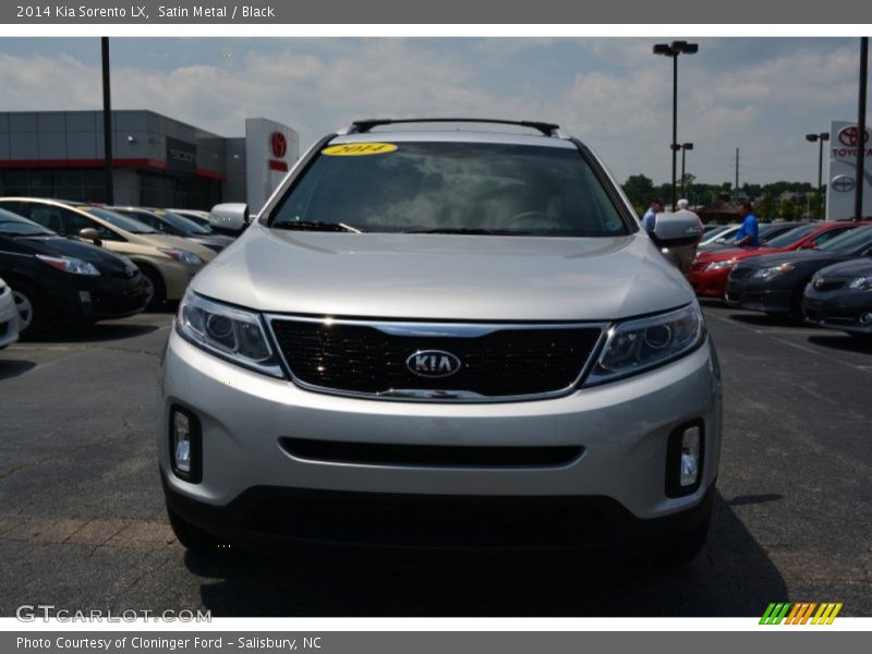 Satin Metal / Black 2014 Kia Sorento LX