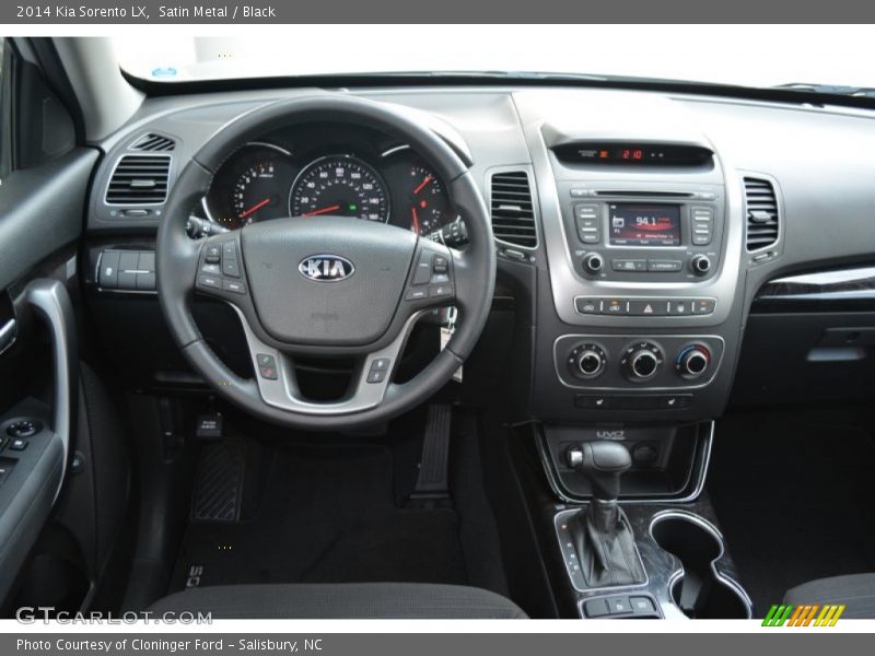 Satin Metal / Black 2014 Kia Sorento LX