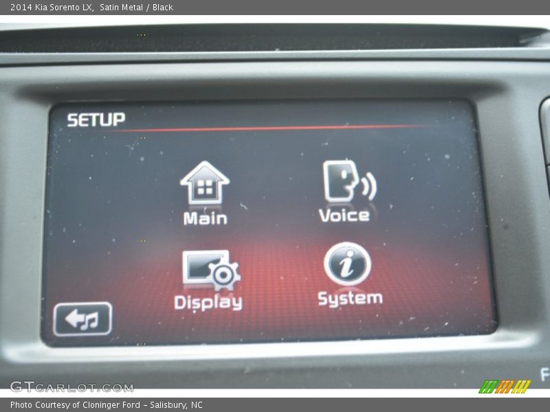 Satin Metal / Black 2014 Kia Sorento LX