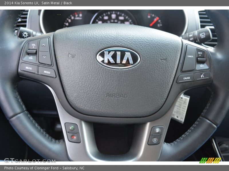 Satin Metal / Black 2014 Kia Sorento LX