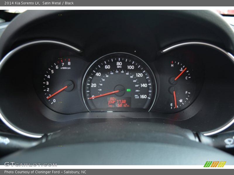 Satin Metal / Black 2014 Kia Sorento LX