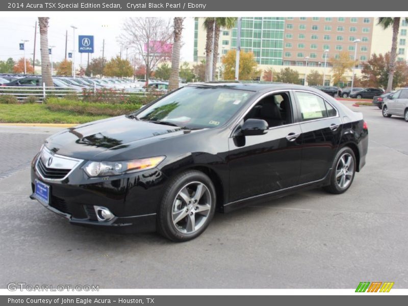 Crystal Black Pearl / Ebony 2014 Acura TSX Special Edition Sedan