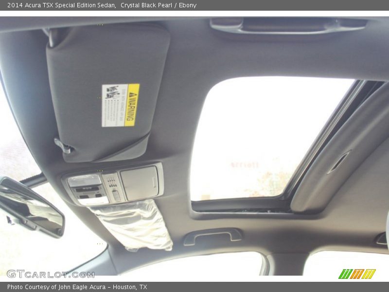 Crystal Black Pearl / Ebony 2014 Acura TSX Special Edition Sedan