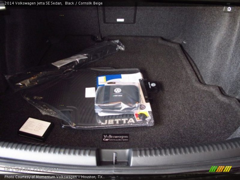 Black / Cornsilk Beige 2014 Volkswagen Jetta SE Sedan