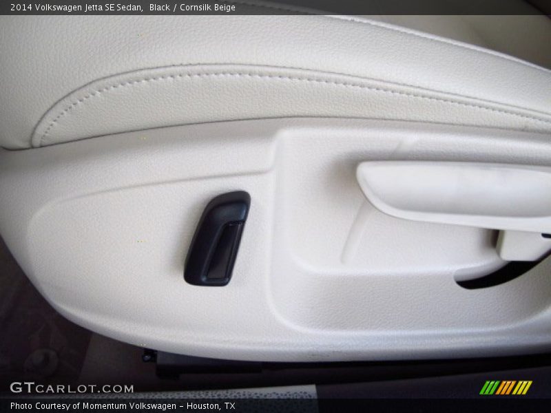 Black / Cornsilk Beige 2014 Volkswagen Jetta SE Sedan