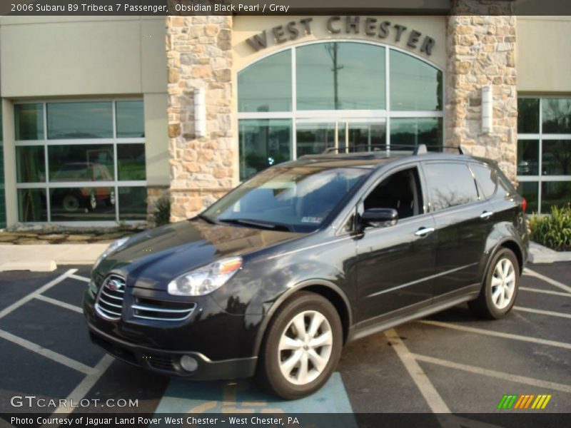 Obsidian Black Pearl / Gray 2006 Subaru B9 Tribeca 7 Passenger