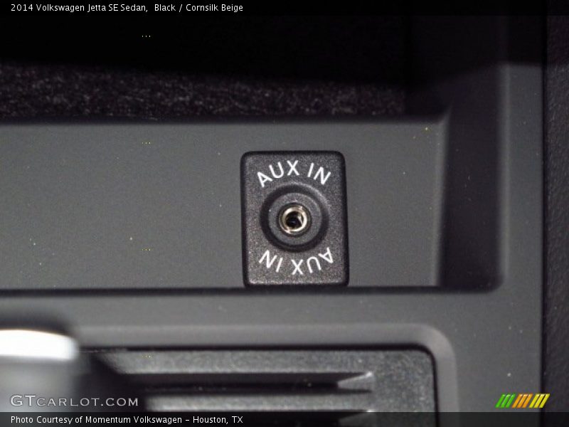 Black / Cornsilk Beige 2014 Volkswagen Jetta SE Sedan