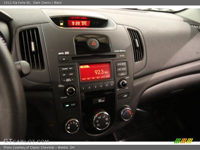 Dark Cherry / Black 2011 Kia Forte EX