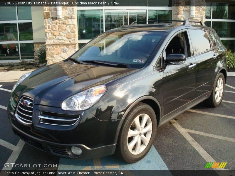 Obsidian Black Pearl / Gray 2006 Subaru B9 Tribeca 7 Passenger