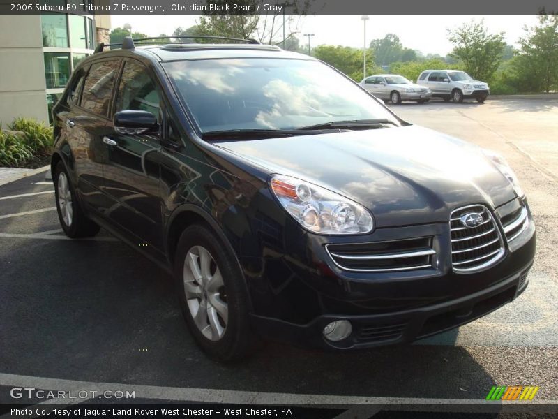 Obsidian Black Pearl / Gray 2006 Subaru B9 Tribeca 7 Passenger