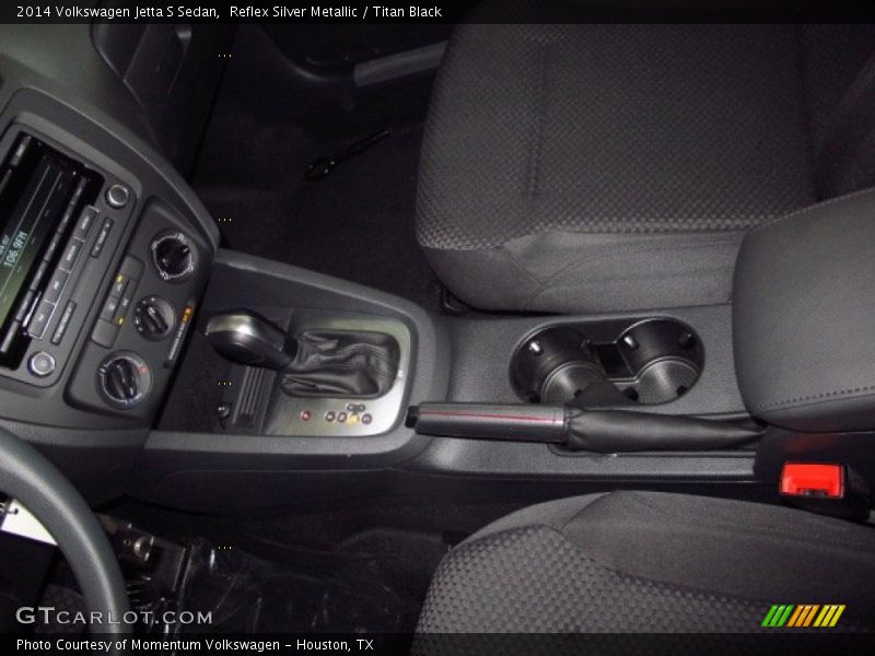 Reflex Silver Metallic / Titan Black 2014 Volkswagen Jetta S Sedan