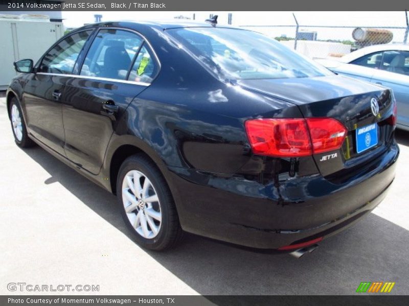 Black / Titan Black 2014 Volkswagen Jetta SE Sedan