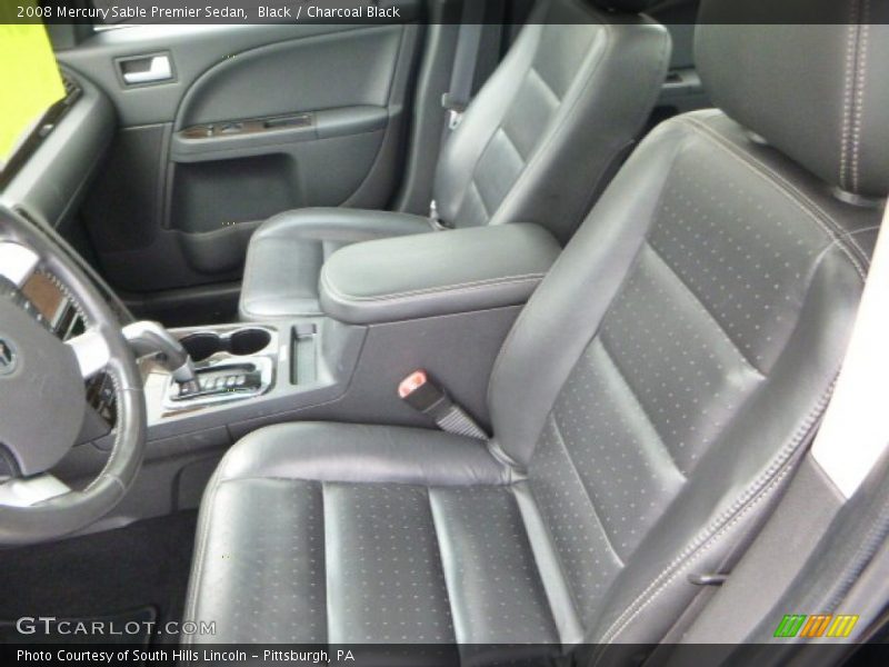 Black / Charcoal Black 2008 Mercury Sable Premier Sedan