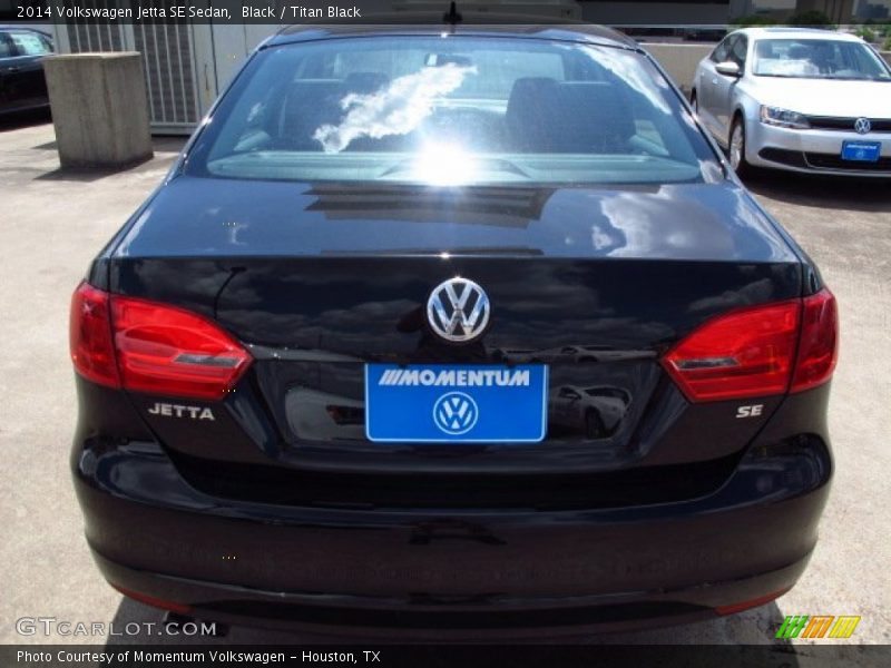 Black / Titan Black 2014 Volkswagen Jetta SE Sedan