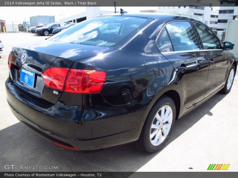 Black / Titan Black 2014 Volkswagen Jetta SE Sedan