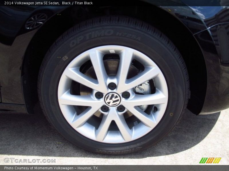 Black / Titan Black 2014 Volkswagen Jetta SE Sedan