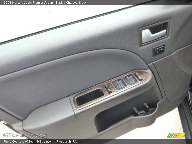 Black / Charcoal Black 2008 Mercury Sable Premier Sedan
