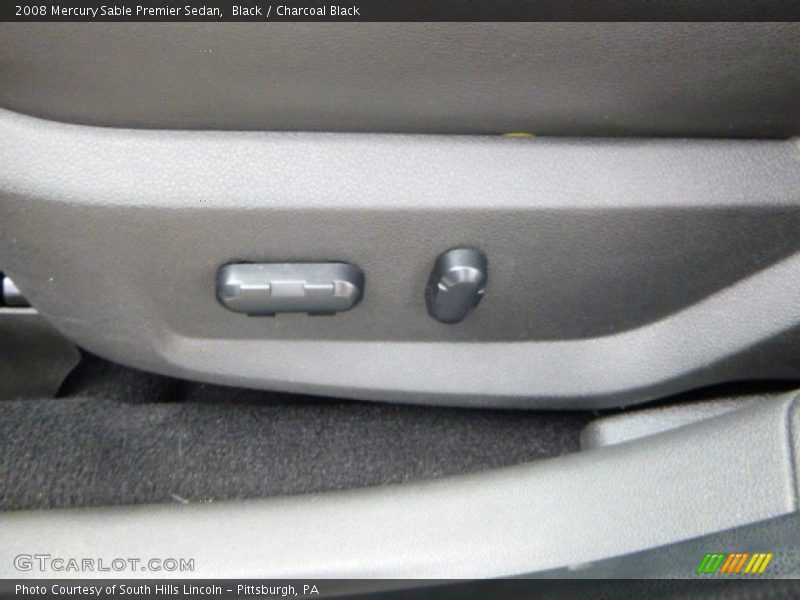 Black / Charcoal Black 2008 Mercury Sable Premier Sedan