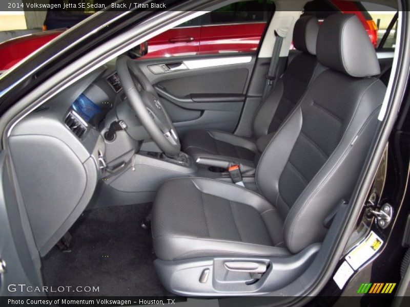 Black / Titan Black 2014 Volkswagen Jetta SE Sedan