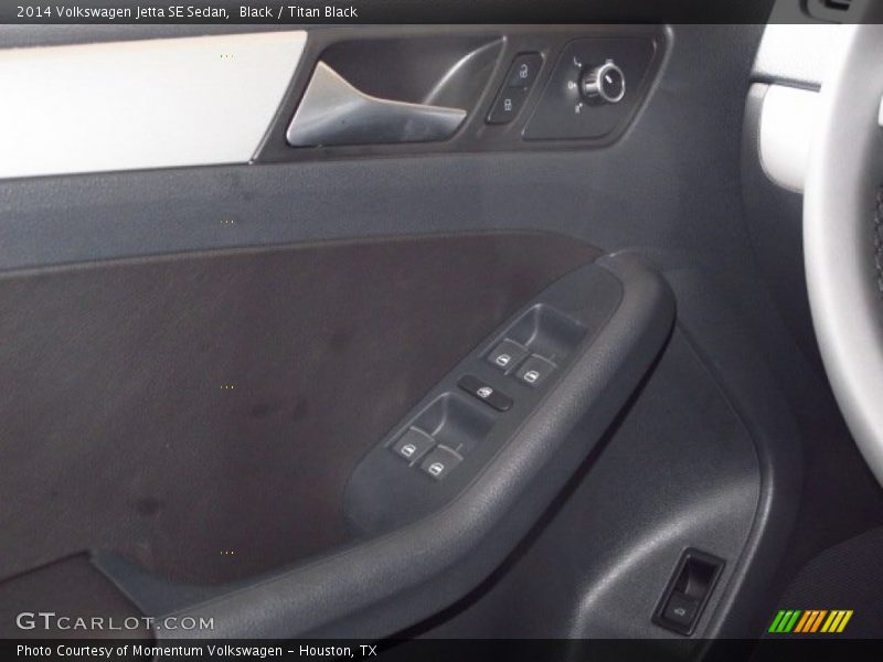 Black / Titan Black 2014 Volkswagen Jetta SE Sedan