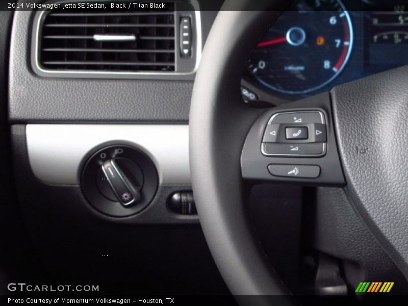 Black / Titan Black 2014 Volkswagen Jetta SE Sedan
