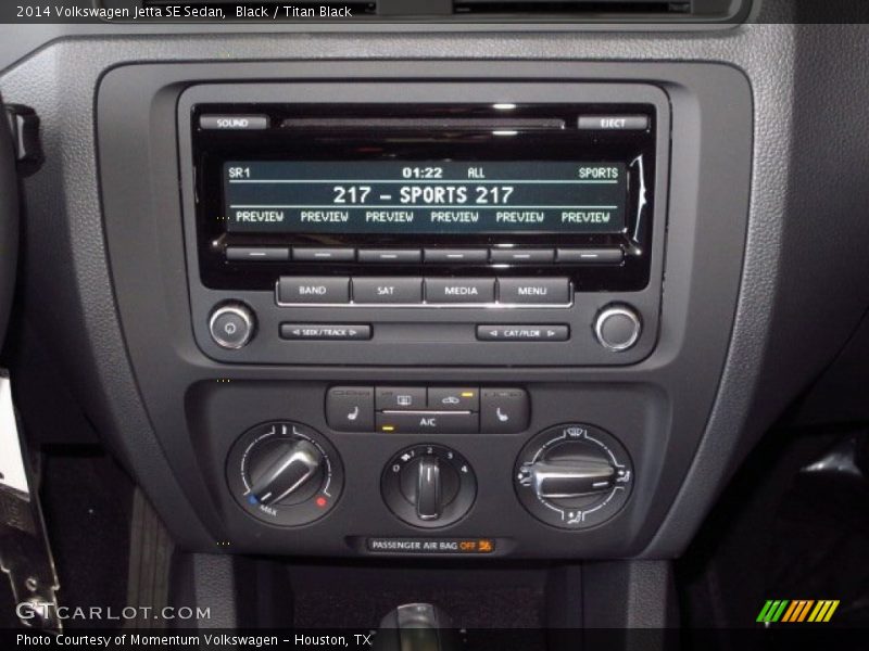Black / Titan Black 2014 Volkswagen Jetta SE Sedan