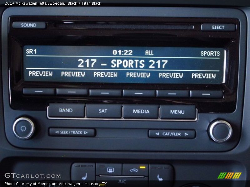 Black / Titan Black 2014 Volkswagen Jetta SE Sedan