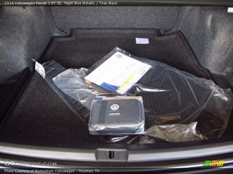 Night Blue Metallic / Titan Black 2014 Volkswagen Passat 1.8T SE