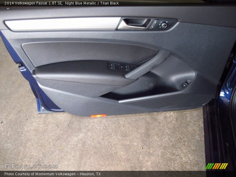 Night Blue Metallic / Titan Black 2014 Volkswagen Passat 1.8T SE