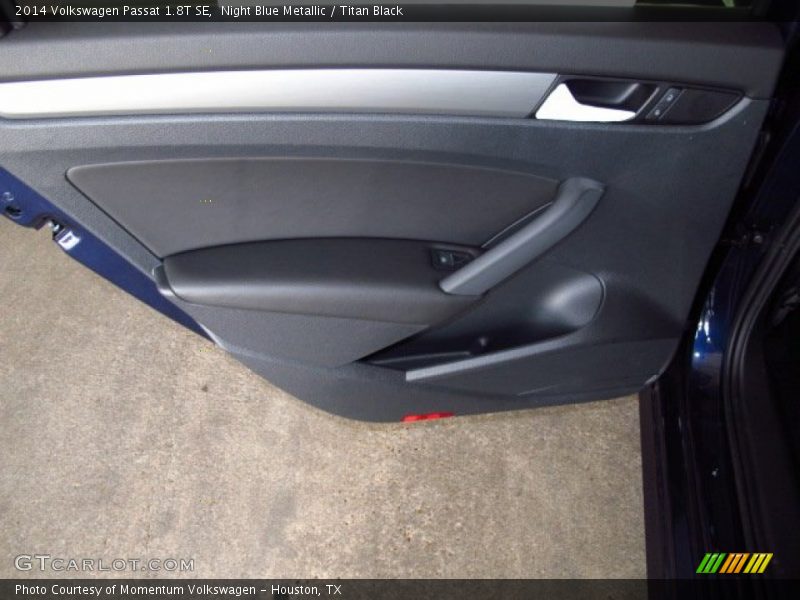 Night Blue Metallic / Titan Black 2014 Volkswagen Passat 1.8T SE