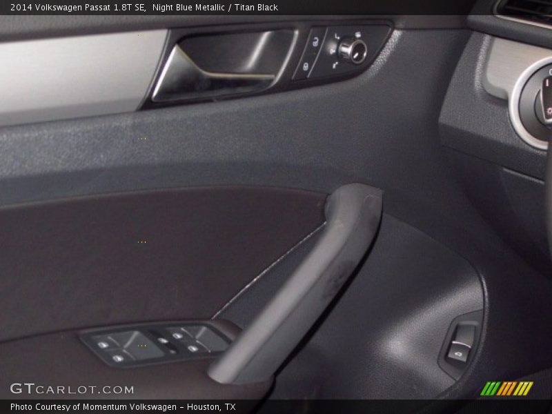 Night Blue Metallic / Titan Black 2014 Volkswagen Passat 1.8T SE