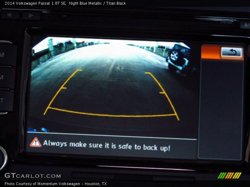 Night Blue Metallic / Titan Black 2014 Volkswagen Passat 1.8T SE