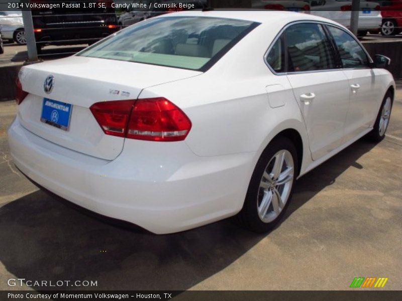 Candy White / Cornsilk Beige 2014 Volkswagen Passat 1.8T SE