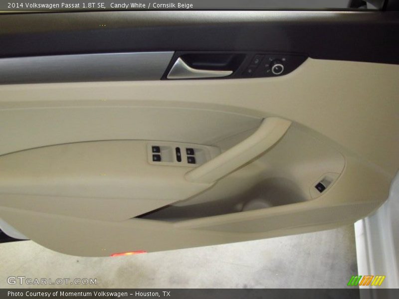 Candy White / Cornsilk Beige 2014 Volkswagen Passat 1.8T SE