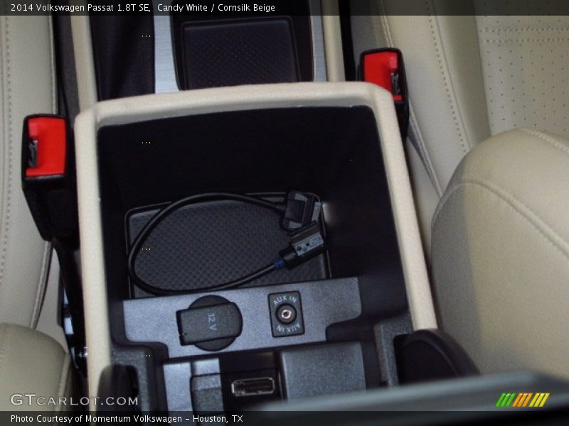 Candy White / Cornsilk Beige 2014 Volkswagen Passat 1.8T SE
