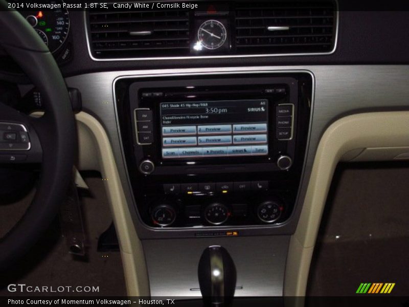 Candy White / Cornsilk Beige 2014 Volkswagen Passat 1.8T SE