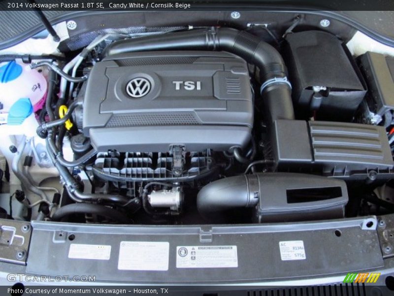 Candy White / Cornsilk Beige 2014 Volkswagen Passat 1.8T SE